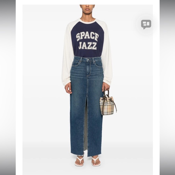 PAIGE Dresses & Skirts - PAIGE Angela denim maxi skirt